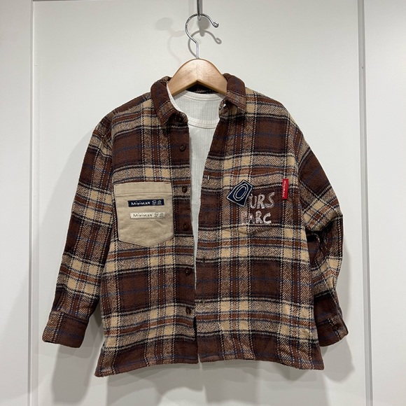 Mini Man Other - Mini Man, thick flannel shirt